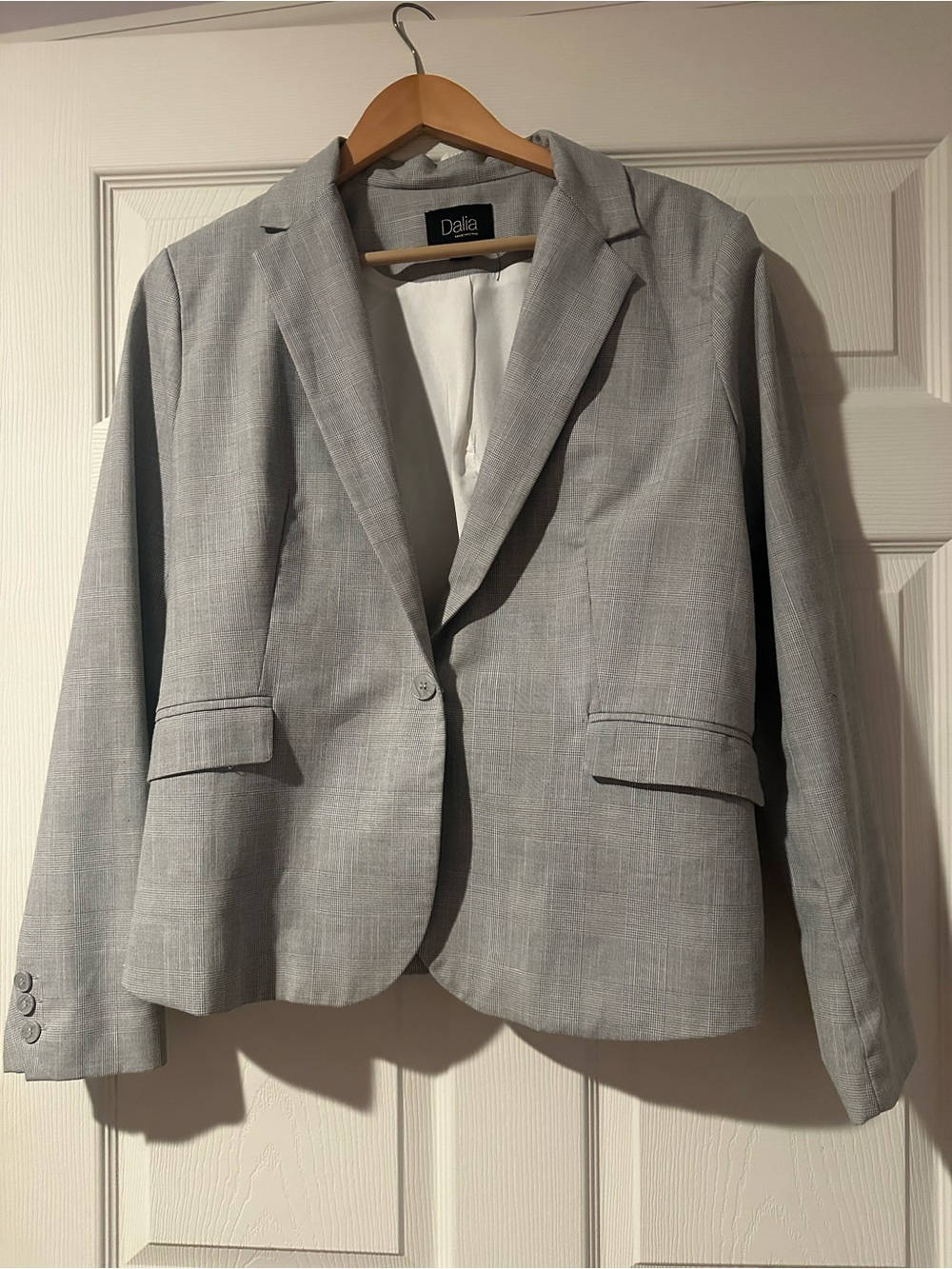 Dalia Plaid Blazer